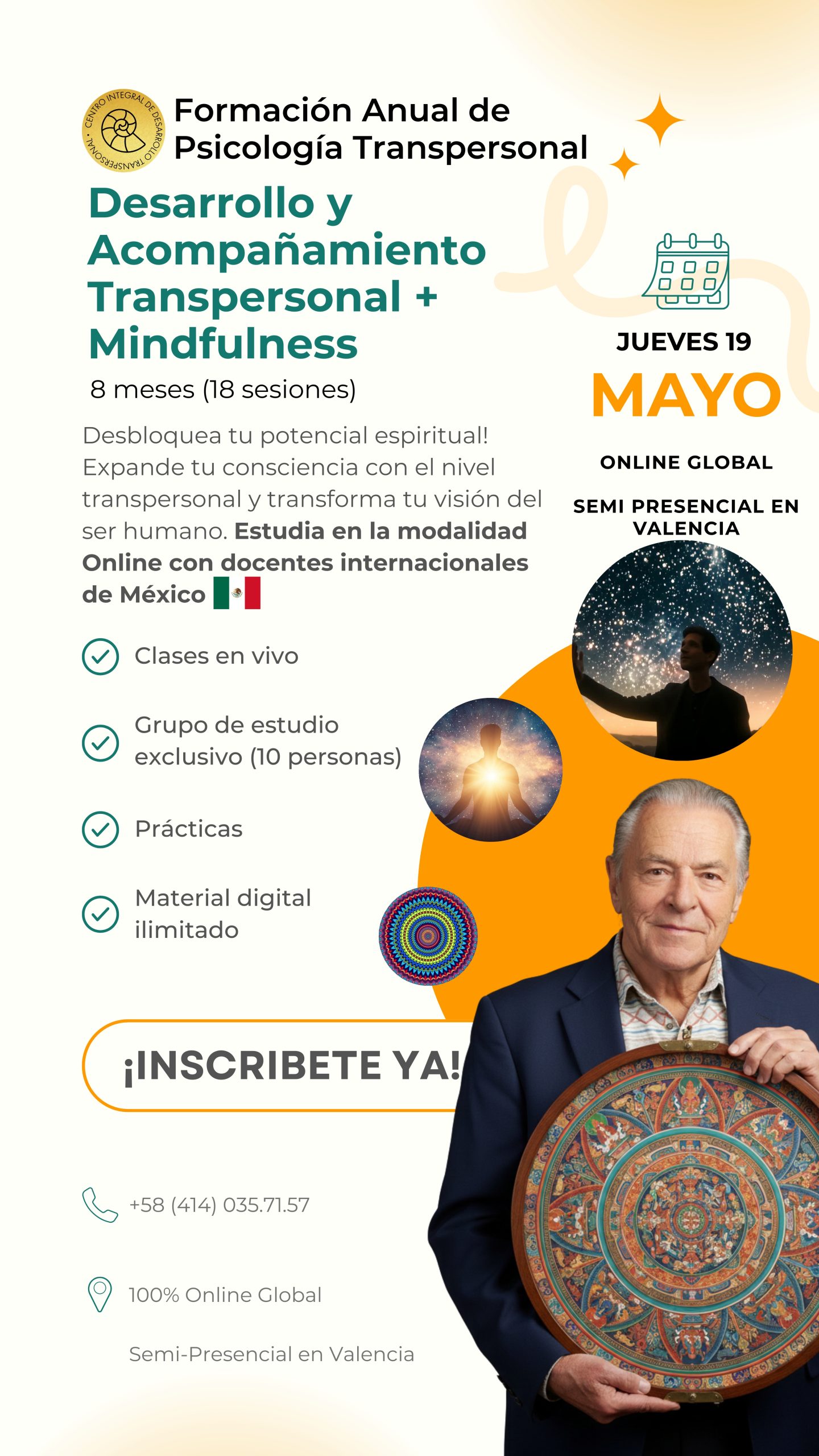 Diplomado Anual Psicología Transpersonal